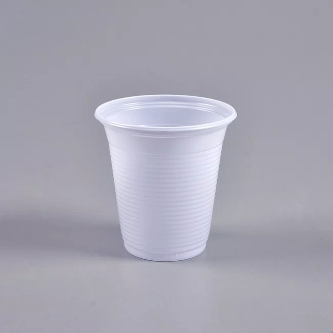 Caixa Copo Copaza Descartável Branco Estriado 150 ml 2.500 Unidades