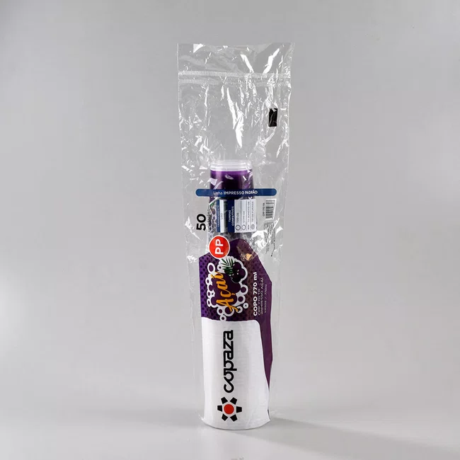 Caixa Copo Copaza Descartável Personalizado Açaí 770 ml 500 Unidades
