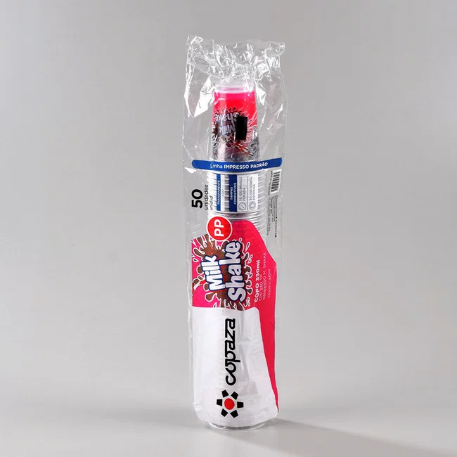 Caixa Copo Copaza Descartável Personalizado Milk Shake 330 ml 1.000 Unidades