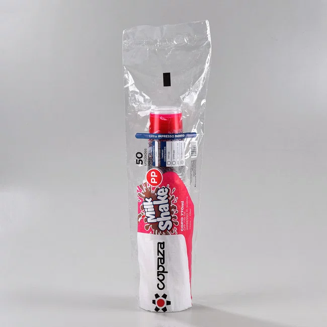 Caixa Copão Copaza Descartável Personalizado Milk Shake 770 ml 500 Unidades