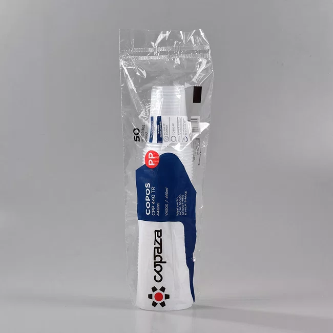 Caixa Copo Copaza Descartável Transparente 440 ml 1.000 Unidades