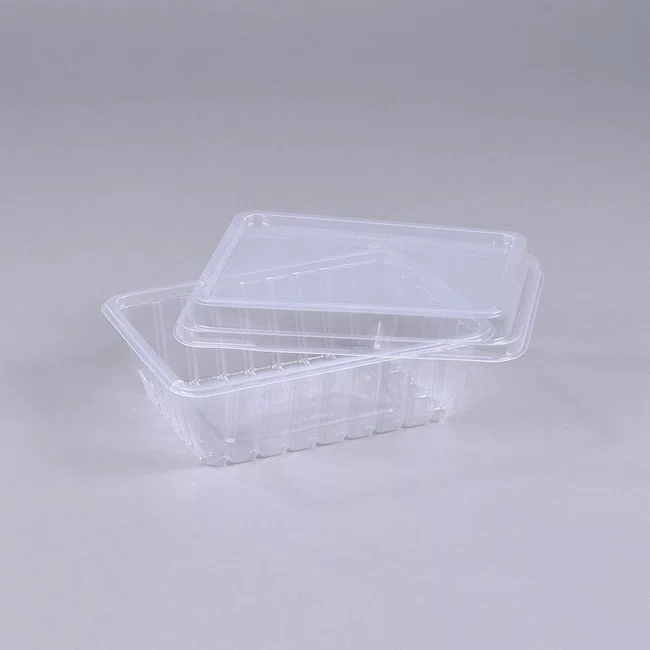 Caixa Pote Retangular Copaza Descartável Transparente 500 ml 600 Unidades