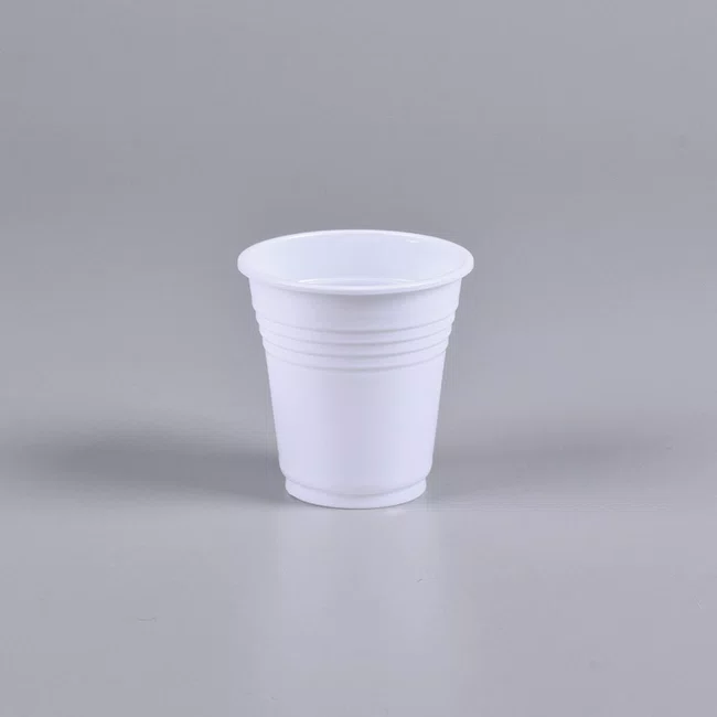 Copo Branco Biodegradável 160 ml - C/50 Unidades