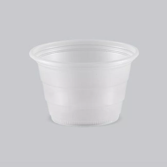 Copo Copaza Descartável Transparente com dois Degraus 100 ml 100 Unidades
