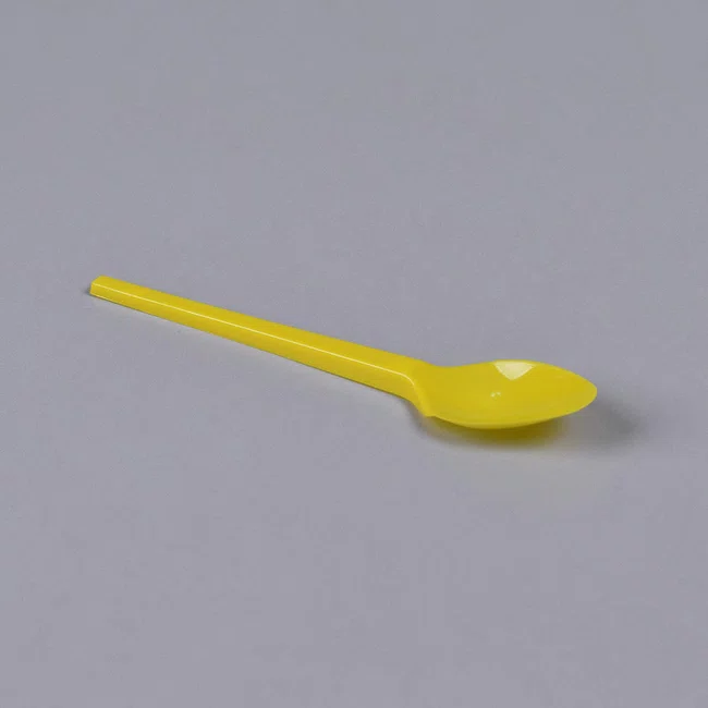 Kit Copaza Descartável Festinha Amarelo – Copo, Prato, Colher e Garfo 50 Unidades