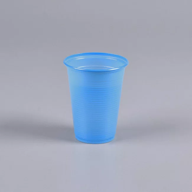 Kit Copaza Descartável Festinha Azul – Copo, Prato, Colher e Garfo 50 Unidades