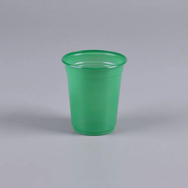 Kit Copaza Descartável Festinha Verde –  Copo, Prato, Colher e Garfo 50 Unidades