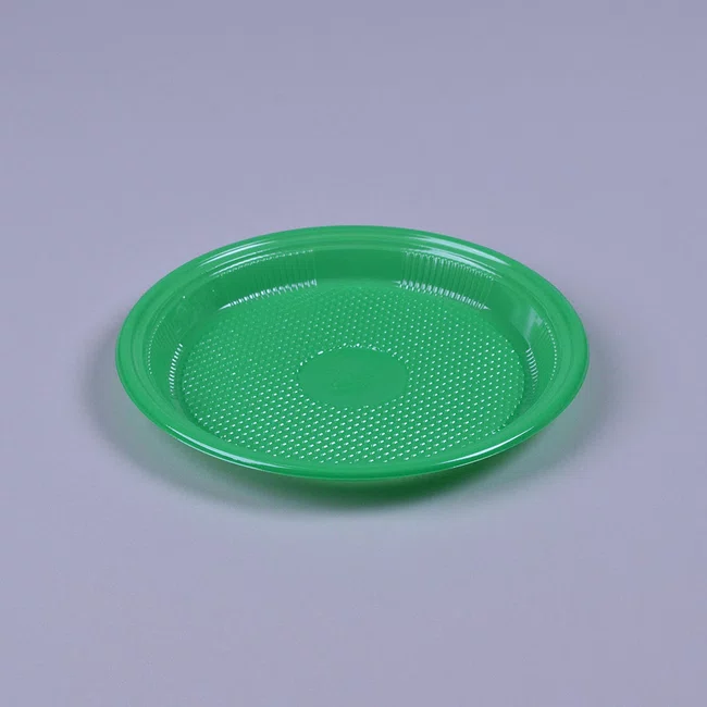 Kit Copaza Descartável Festinha Verde –  Copo, Prato, Colher e Garfo 50 Unidades