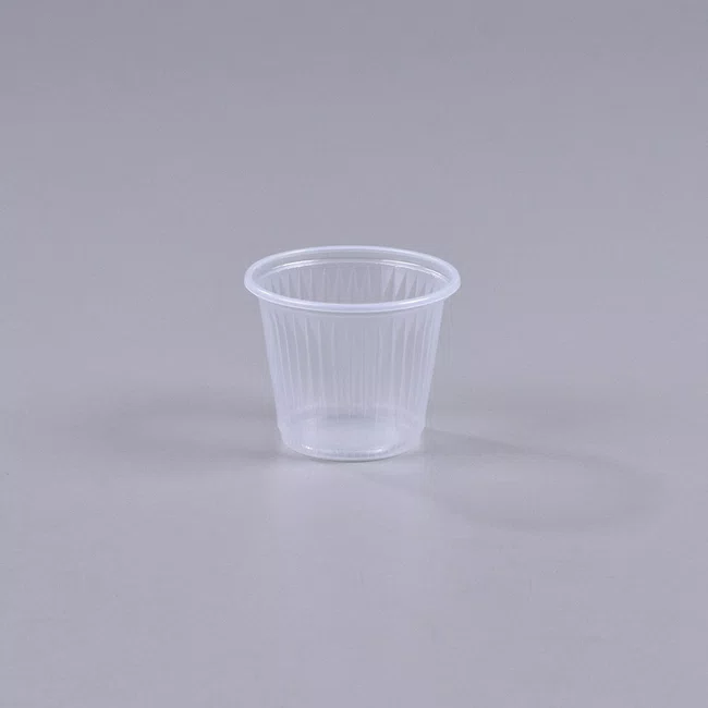 Kit Copaza Descartável Molho - Copo 50 ml e Tampa 100 Unidades