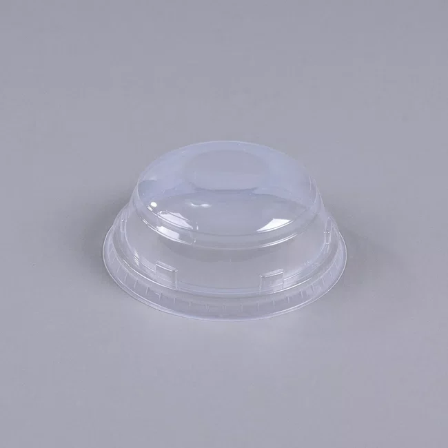 Kit Copaza Descartável Salada - Copo 550 ml, Pote 75 ml e Tampa Abaulada - C/50 Unidades