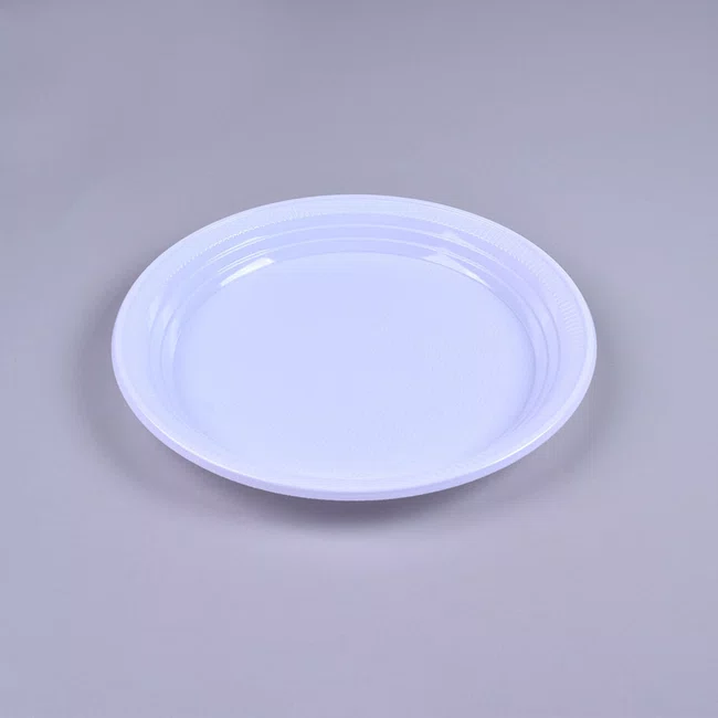 Prato Branco 30 cm - C/10 Unidades