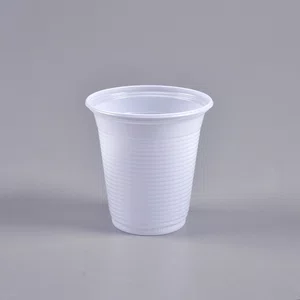 Caixa Copo Copaza Descartável Branco Estriado 150 ml 2.500 Unidades