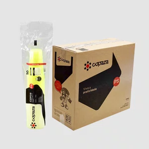 Caixa Copo Copaza Descartável Neon Amarelo 770 ml 500 Unidades