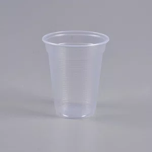 Caixa Copo Copaza Descartável Transparente Estriado 180 ml 2.500 Unidades