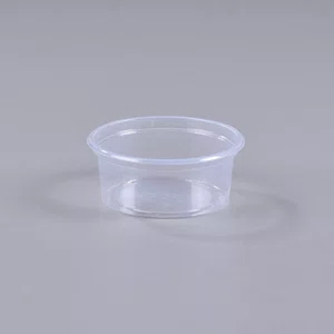 Caixa Pote Copaza Descartável Super Transparente Redondo 75 ml 1.500 Unidades