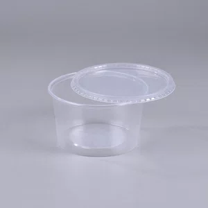 Caixa Pote Redondo Com Tampa Copaza Descartável 1.000 ml 150 Unidades