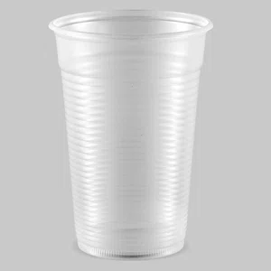 Copo Copaza Descartável Transparente Estriado Strong 300 ml 100 Unidades