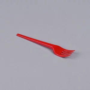 Garfo Sobremesa Vermelho 12,00 cm - C/50 Unidades