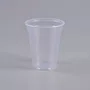 Caixa Copo Copaza Descartável Transparente Estriado 180 ml 2.500 Unidades