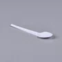 Colher Sobremesa Branco 12,00 cm - C/50 Unidades