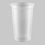 Copo Copaza Descartável Transparente Estriado 500 ml 50 Unidades