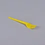 Garfo Sobremesa Amarelo 12,00 cm - C/50 Unidades