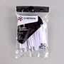 Garfo Sobremesa Branco 12,00 cm - C/50 Unidades