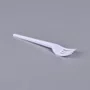 Garfo Sobremesa Branco 12,00 cm - C/50 Unidades