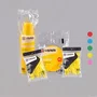 Kit Copaza Descartável Festinha Amarelo – Copo, Prato, Colher e Garfo 50 Unidades