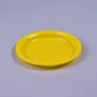 Kit Copaza Descartável Festinha Amarelo – Copo, Prato, Colher e Garfo 50 Unidades