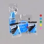 Kit Copaza Descartável Festinha Azul – Copo, Prato, Colher e Garfo 50 Unidades
