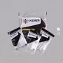 Kit Copaza Descartável Refeição Cristal - Prato 21 cm, Colher, Garfo e Faca 50 Unidades