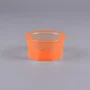 Pote Laranja Redondo 300 ml - C/50 Unidades