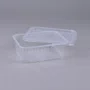 Pote Retangular Com Tampa 1000 ml - C/25 Unidades