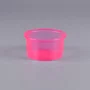 Pote Rosa Redondo 300 ml - C/50 Unidades