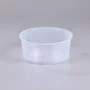 Pote Transparente Redondo 1500 ml - C/55 Unidades