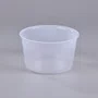 Pote Transparente Redondo 2000 ml - C/60 Unidades