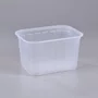 Pote Transparente Retangular 2000 ml - C/70 Unidades