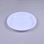 Prato Branco 30 cm - C/10 Unidades